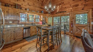 Private kitchen - Sunrise Summit by Escape to Blue Ridge (Blue Ridge)