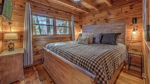 Cabana, 4 quartos, vista para a montanha | 4 quartos