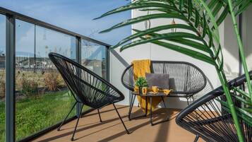 Apartment, 1 Schlafzimmer, Whirlpool | Balkon