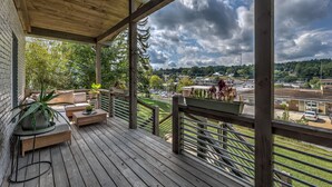 Cabin, 3 Bedrooms | Balcony - Second Street Retreat by Escape to Blue Ridge (Blue Ridge)