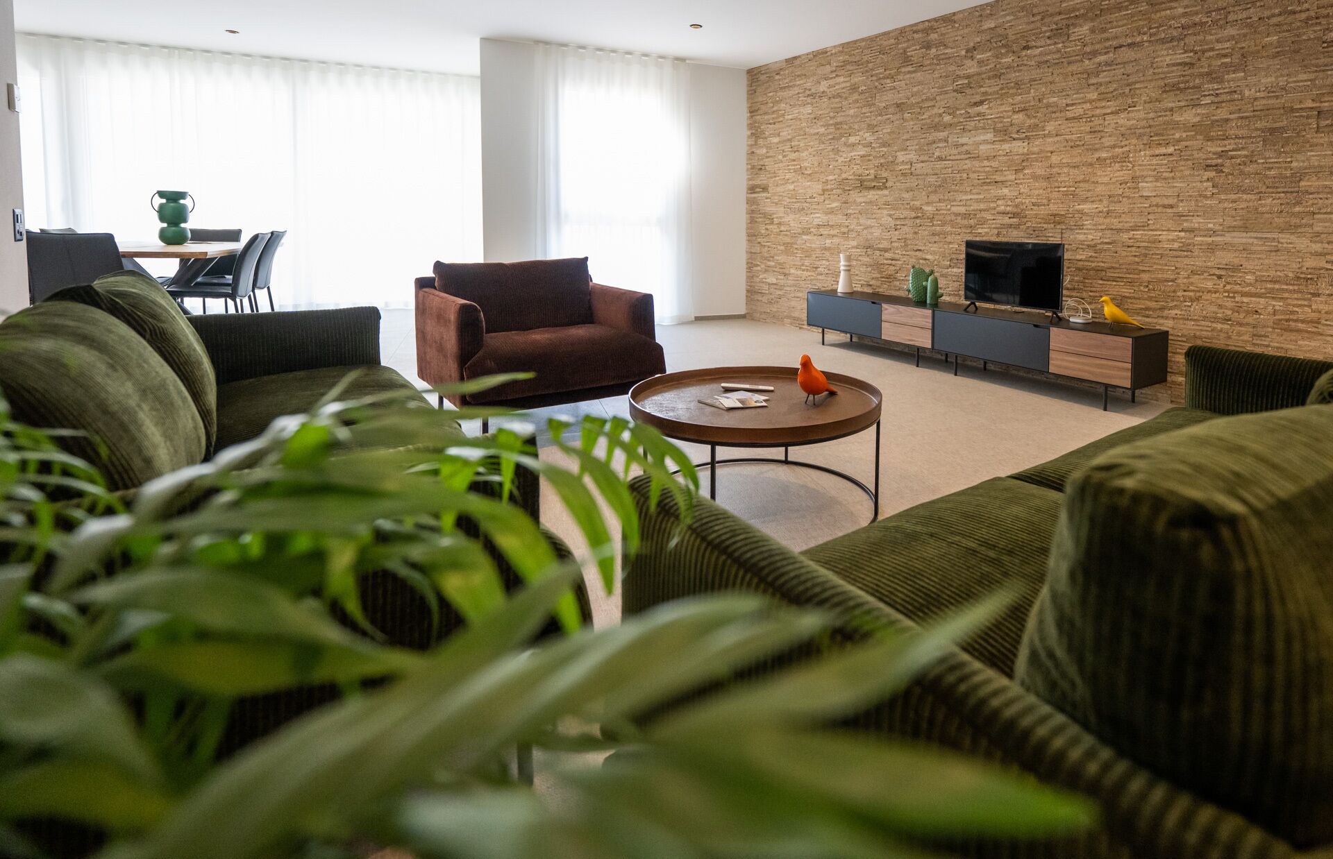 Appartamento Comfort | Area soggiorno | TV a schermo piatto