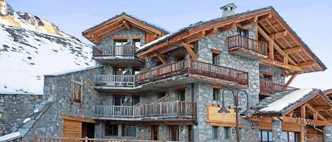 Façade de l’hébergement