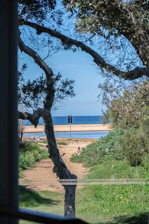 On the beach - "Beach-Kayak-Movies-Relax" (Copacabana)