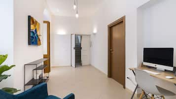 Sala de estar en el lobby