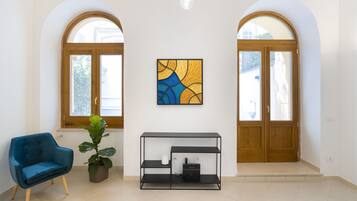 Sala de estar en el lobby