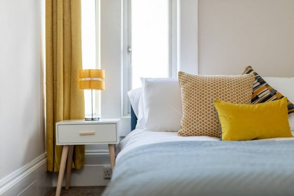 2 bedrooms, iron/ironing board, travel crib, free WiFi