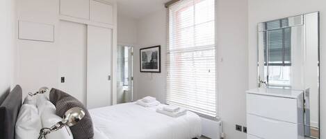 Desk, iron/ironing board, travel crib, free WiFi