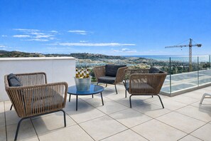 Terrace/patio - Modern 3 bed in Casa Banderas, La Cala De Mijas (La Cala de Mijas)