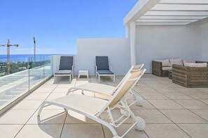 Terrace/patio - Modern 3 bed in Casa Banderas, La Cala De Mijas (La Cala de Mijas)