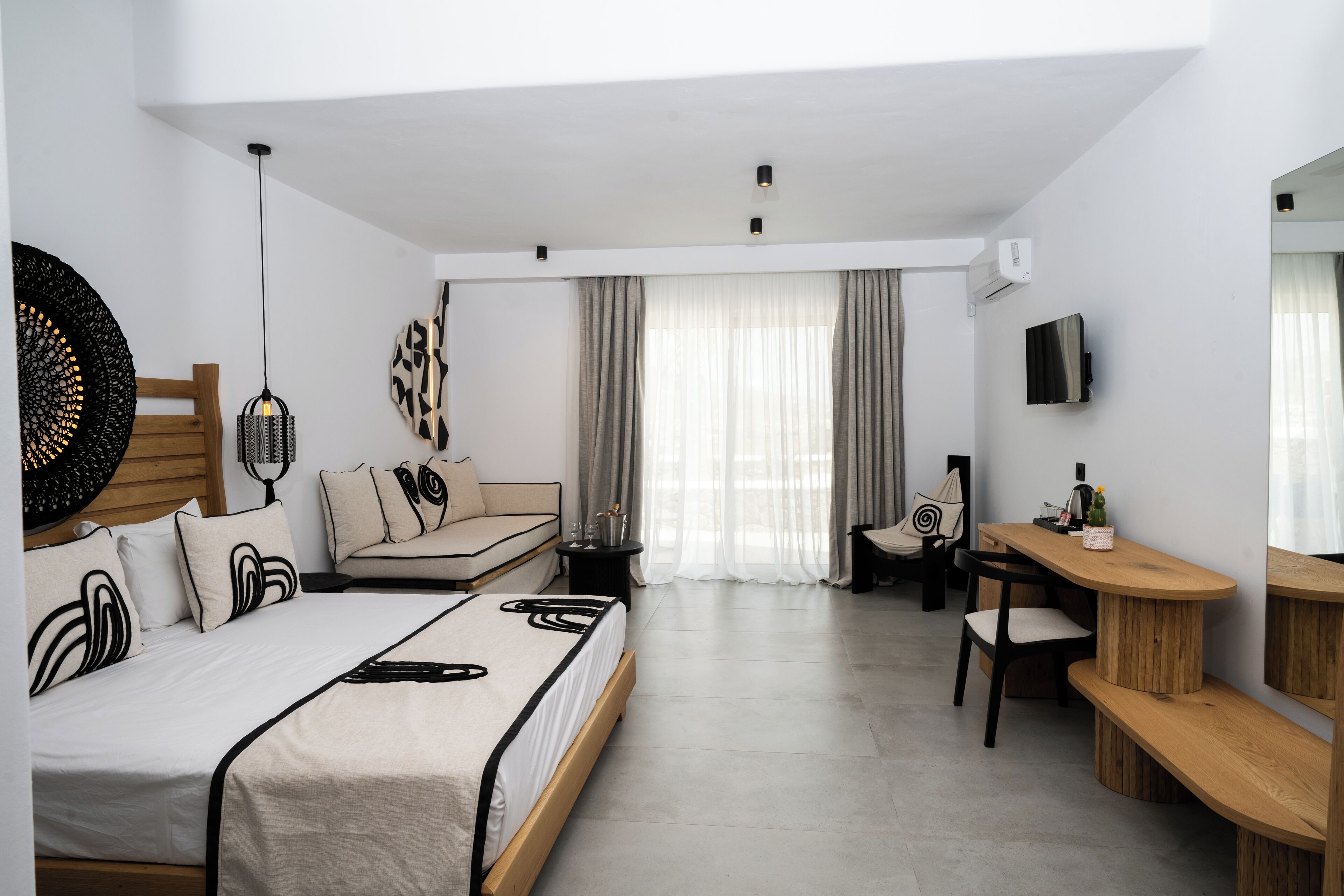 Premium bedding, down duvets, memory-foam beds, free minibar items