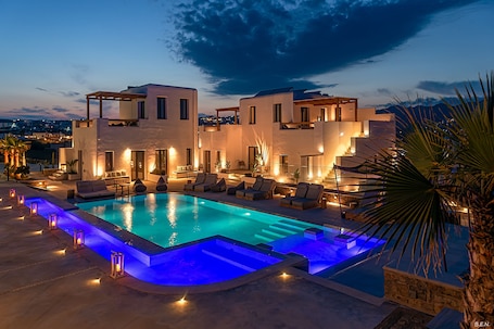 Exterior. Le Palme Mykonos