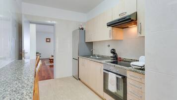 Cleaning supplies, dining tables