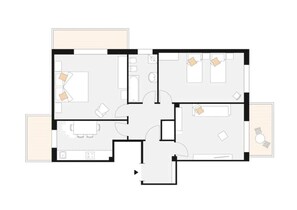 Floor plan - Bella Villa Road (Roma)