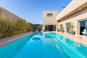 Indoor pool, a heated pool