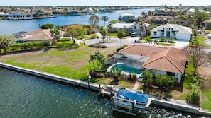 Exterior - Waterfront 3BR Marco Island home with heated pool and WiFi. (Marco Island)