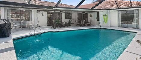 Beheizter Pool