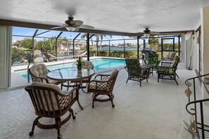 A heated pool - Location...Location...Location-Walk to the Beach (Marco Island)