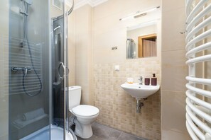 Apartment, 2 Bedrooms, Balcony, Mountain View | Bathroom | Shower, towels, soap, shampoo - Rural Two-bedroom Apartment by Renters (Koscielisko)