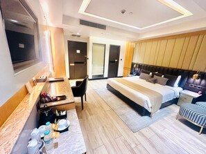 In-room safe, desk, laptop workspace, soundproofing - The Zabeer Dhaka (Dhaka)