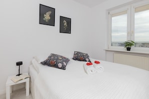 1 habitación y ropa de cama