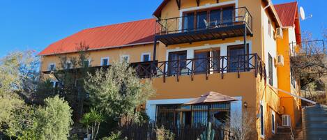 Fassade der Unterkunft