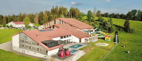 Majoituspaikan julkisivu