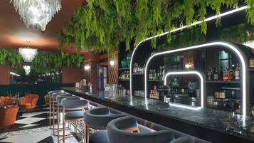 Sittområde i lobbyn