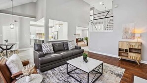 TV, fireplace, offices - Modern, Spacious - Pool & Backyard Oasis & Cinema (Rowlett)