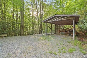 Property grounds - Cozy Mountain Escape in Beech Mountain (Beech Mountain)