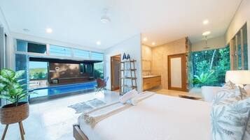 4 slaapkamers, een strijkplank/strijkijzer