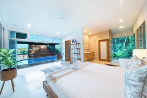 4 chambres, fer et planche à repasser