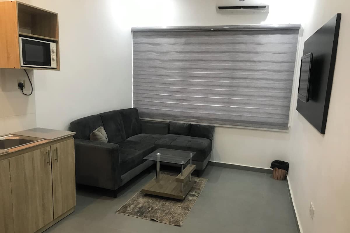 Family Apartment | 1 bedroom, desk, laptop workspace, soundproofing