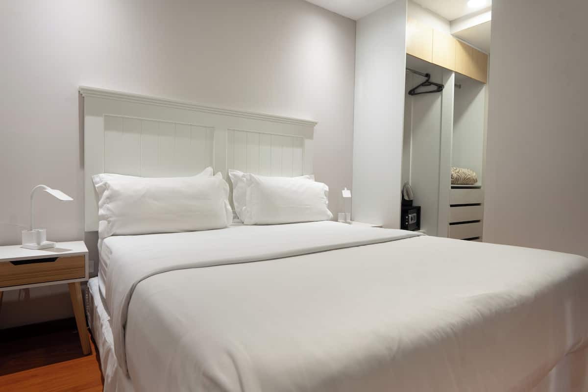 Basic Apartment | In-room safe, laptop workspace, iron/ironing board, WiFi (free)