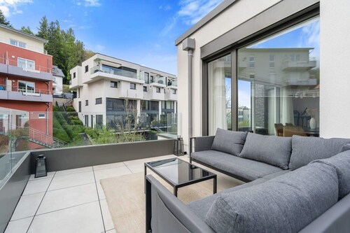 Luxury 2BR Penthouse Balcony Parking Luxembourg