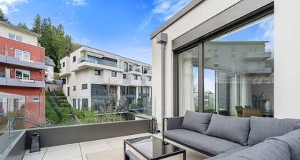 Luxury 2BR Penthouse Balcony Parking Luxembourg