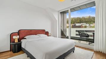 2 soveværelser, skrivebord, strygejern/strygebræt, Wi-Fi