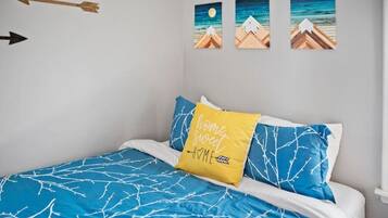 2 soveværelser, skrivebord, strygejern/strygebræt, gratis Wi-Fi