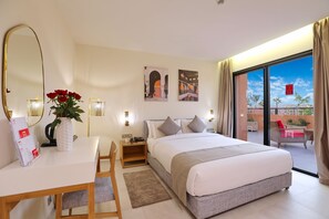Junior Room, Balcony | Frette Italian sheets, premium bedding, pillowtop beds, minibar - Ari Boutique Hotel - Adults Only (Marrakech)