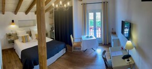 Premium bedding, minibar, in-room safe, desk
