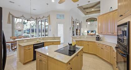 Beachy west exposure waterfront home w/ pool & spa