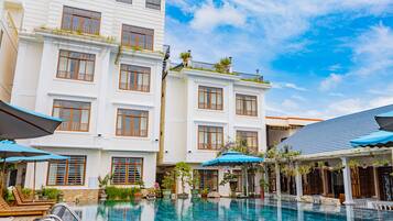 Fassade der Unterkunft