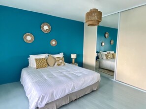 1 Schlafzimmer, Bügeleisen/Bügelbrett, kostenloses WLAN, Bettwäsche