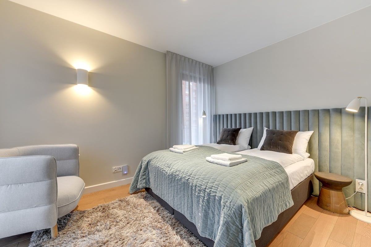 Family Apartment, 2 Bedrooms, Balcony, River View