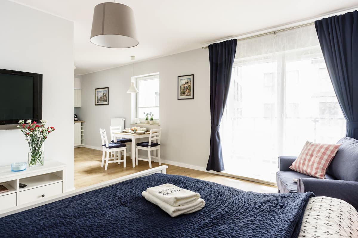 Comfort Studio, Balcony, Garden View
