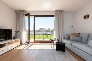 Family Apartment, 1 Bedroom, Terrace, River View | View from room - Flatbook City Center SPA  Chmielna 73 (Gdansk)