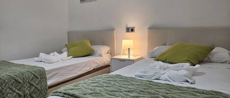 3 habitaciones, tabla de planchar con plancha y wifi gratis