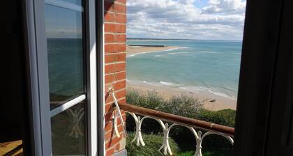 Villa en Normandía con acceso a playa