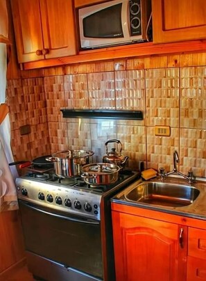 Family Cabin | Private kitchen