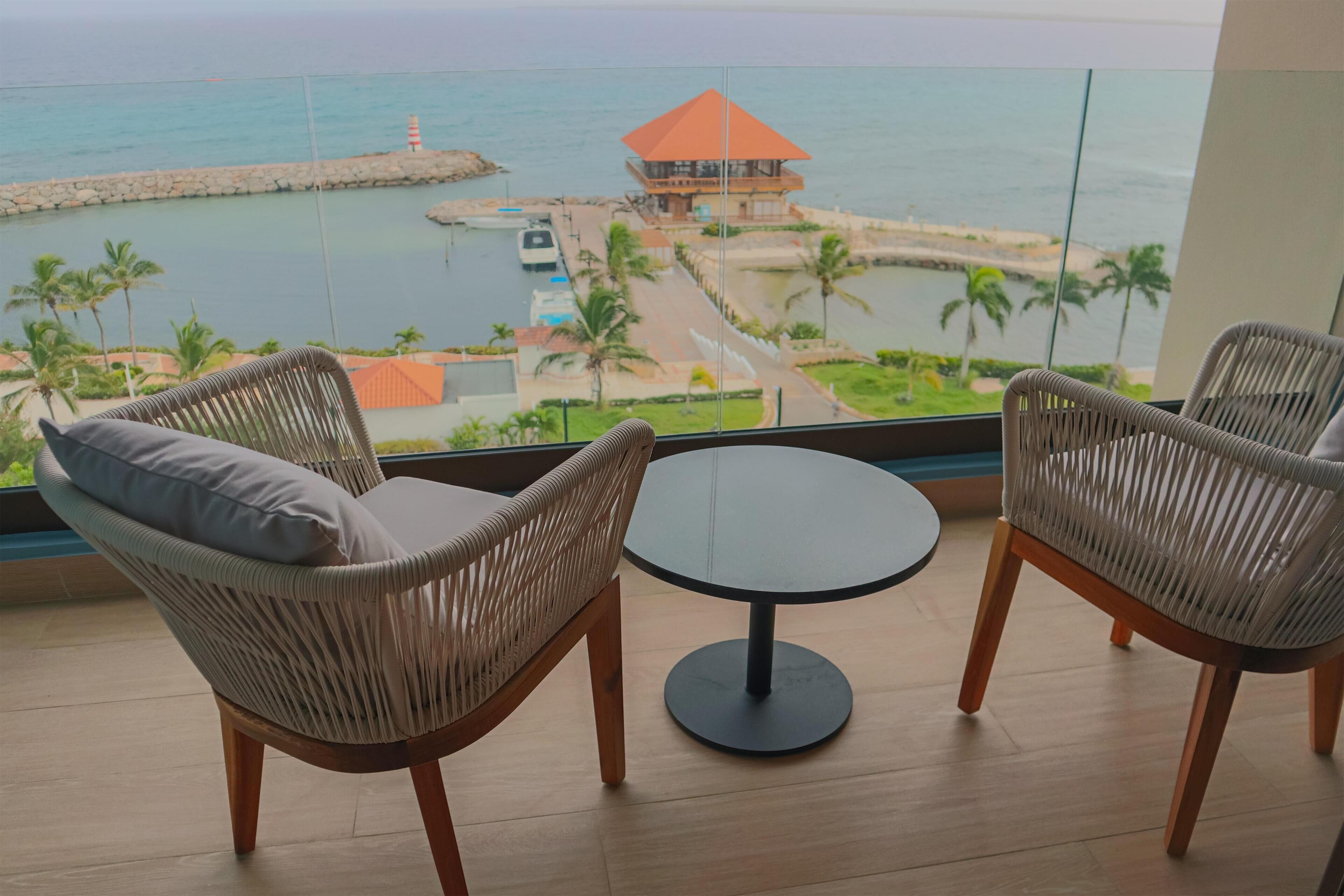 Uitzicht vanuit de kamer