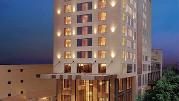 Front of property – evening/night